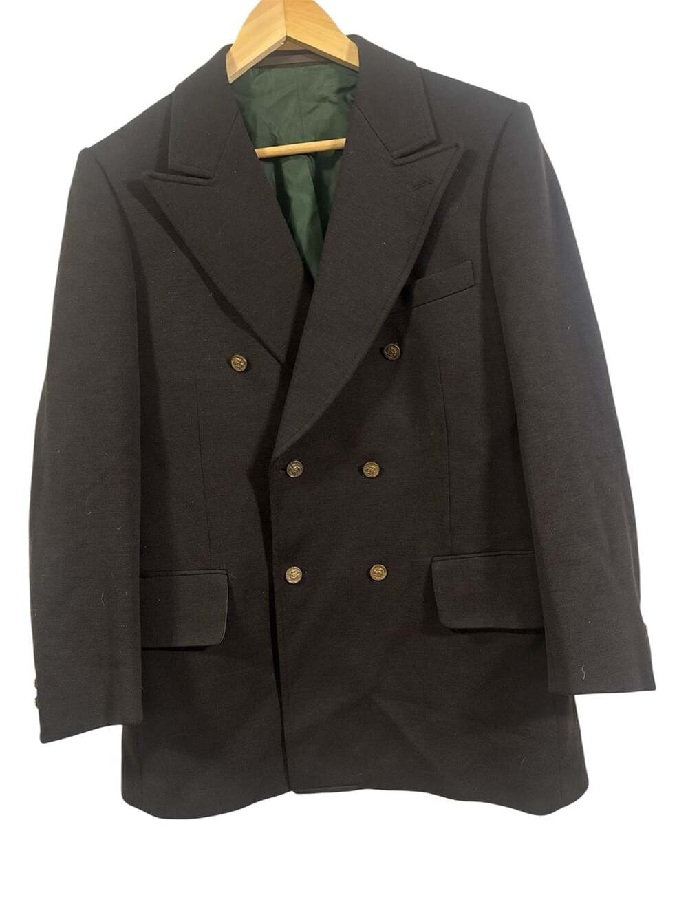 Alpinit By Ruepp & Co Ltd Vintage Double Breasted Wool Blazer Jacket Size 40R